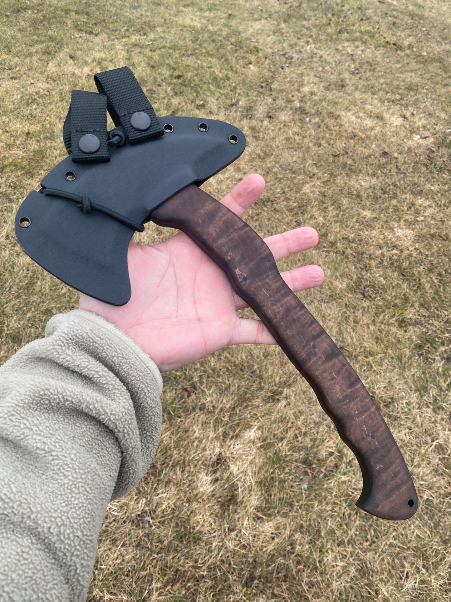 Winkler Knives-Full Sized-RnD Maple w/ Kydex Carrier