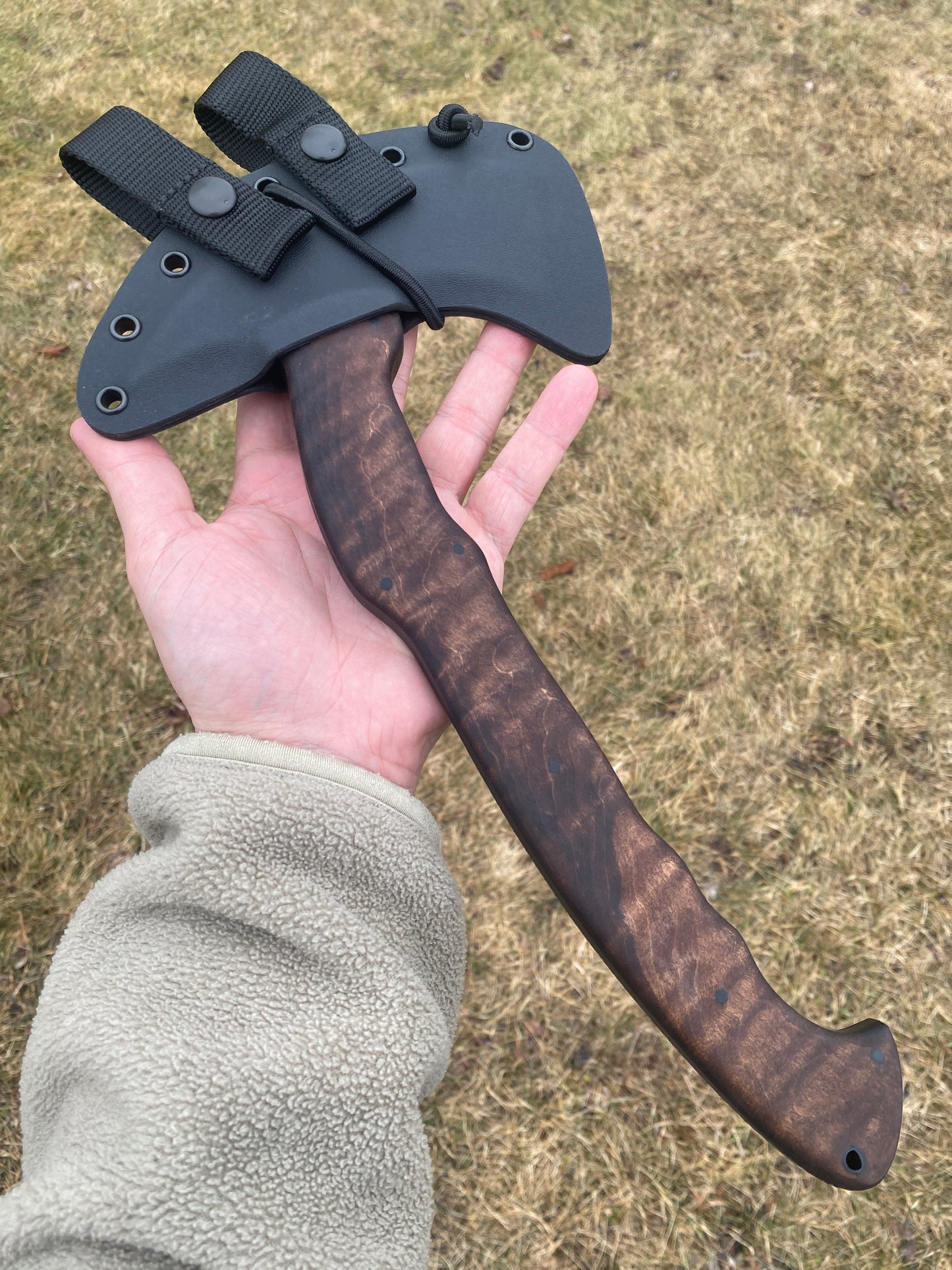Winkler Knives-Full Sized-RnD Maple w/ Kydex Carrier
